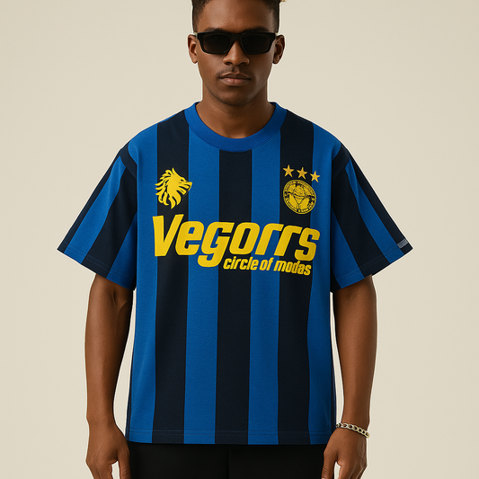 Kuro Club - Sports Tee Blue/Black