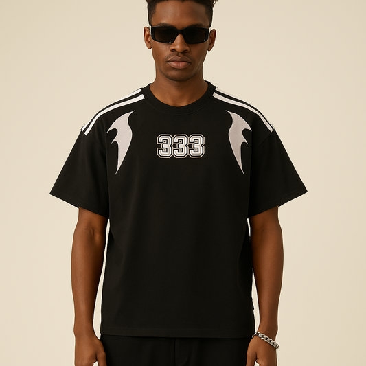 Kuro Club - Flame Tee Black